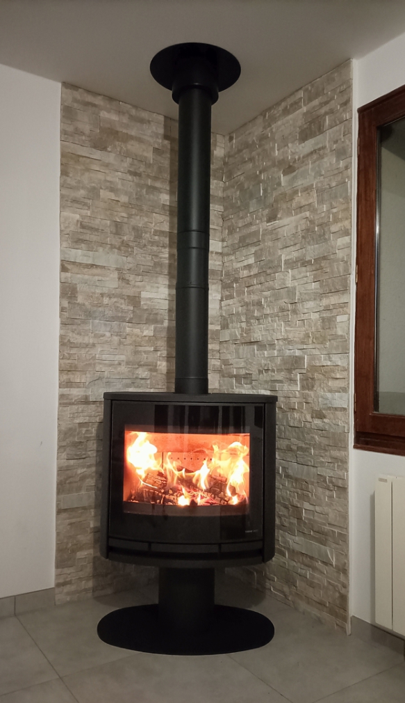 poêle à bois TURBO FONTE - FIGEAC, RODEZ, RIGNAC, DECAZEVILLE